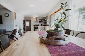 Dining - Riverside Home, Private Fishing, Barrel Sauna, Fire Pit (Buena Vista)
