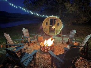 Property grounds - Riverside Home, Private Fishing, Barrel Sauna, Fire Pit (Buena Vista)