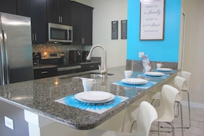 House, 5 Bedrooms | Private kitchen | Cookware/dishes/utensils - Villa Champion - 1585 Moon Valley by Fairytale VR (Davenport)