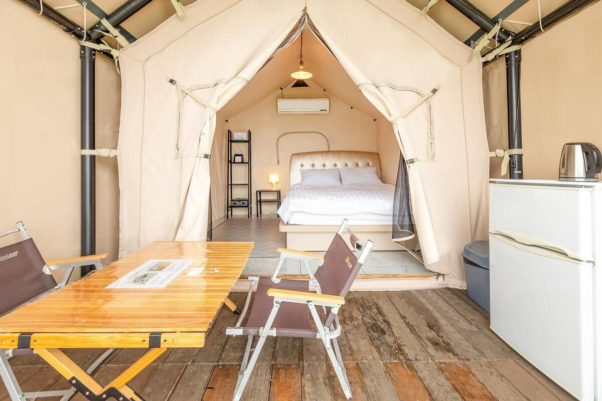 Basic Room, 1 Bedroom (Glamping3) | 1 bedroom, free WiFi