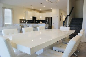 House, Multiple Beds | Private kitchen