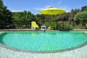 Una piscina climatizada