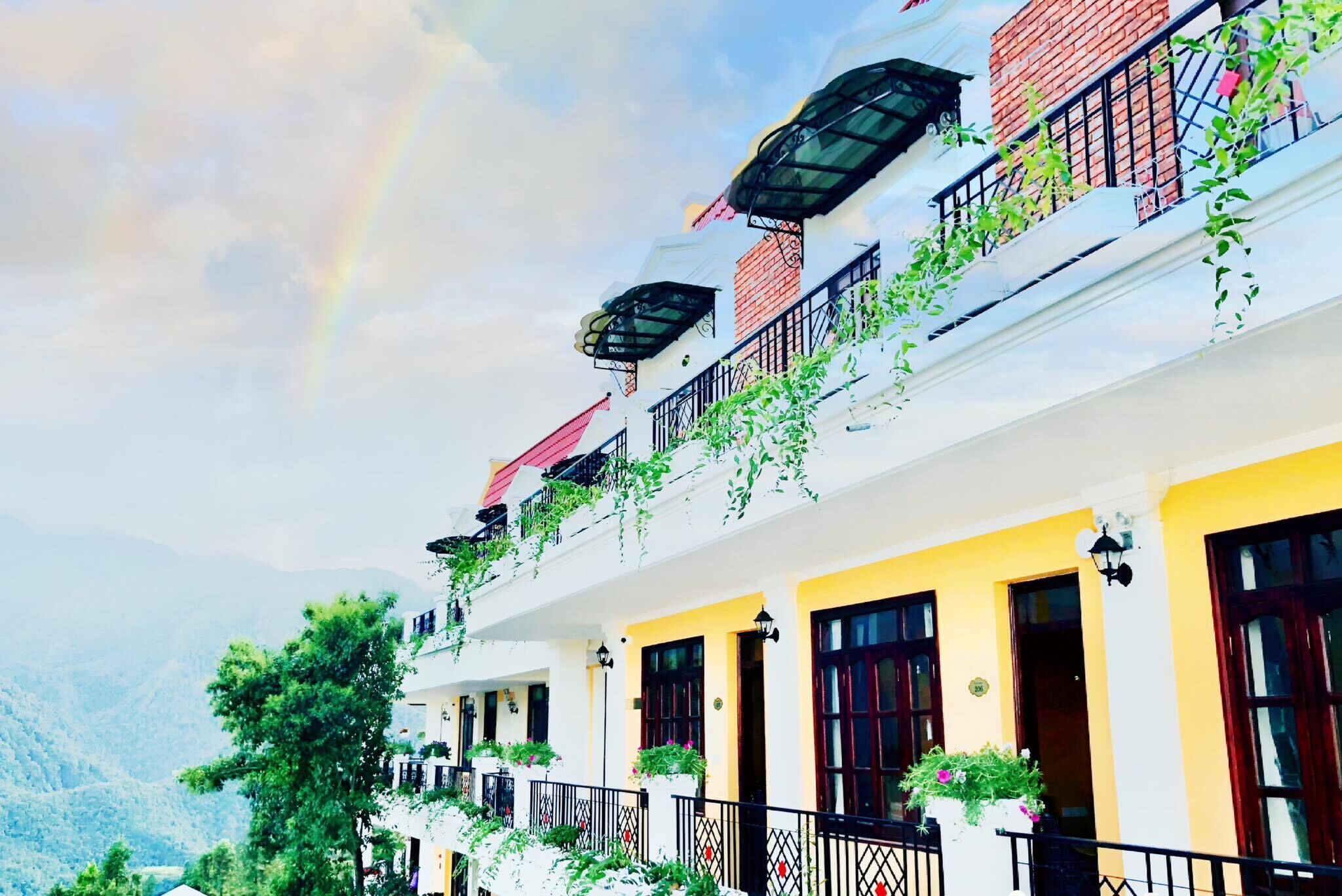 ด้านหน้าที่พัก