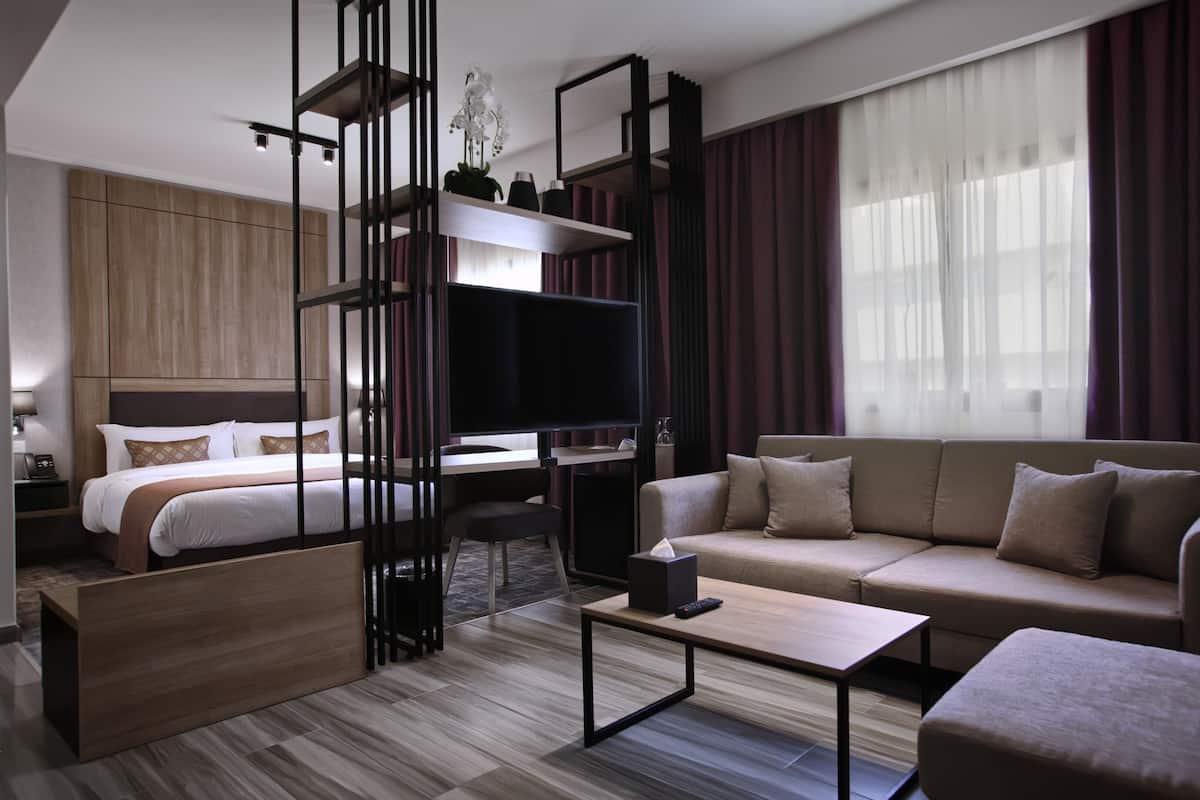 Phòng Suite Executive | 1 phòng ngủ, bộ trải giường bằng vải cotton Ai Cập