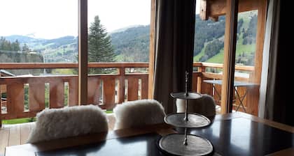 Chalet Familial D'exception-proche Pistes-vue Panoramique- Très Lumineux