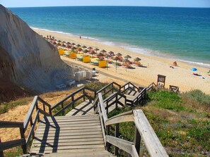 Lägenhet - 1 sovrum - balkong - utsikt mot poolen | Strand