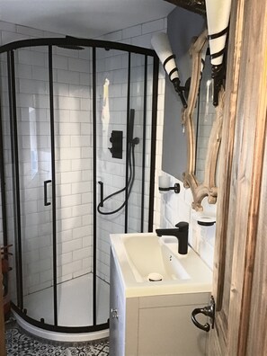 Kamar, 1 kamar tidur, pemandangan kota | Kamar mandi