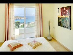 Villa, 2 Bedrooms, Private Pool, Ocean View | 2 bedrooms - Villa Ares With Private Pool and a Spectacular Seaview 150m From the Beach (Agios Nikolaos)