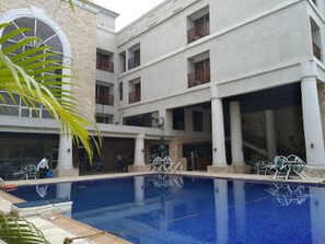 Room, 1 Bedroom, Accessible, Smoking | Pool