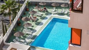 Outdoor pool - The Olimpia Building, Located Next to Playa del Bobo in Playa de las Americas, (Adeje)
