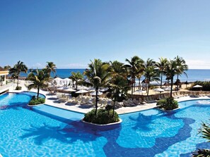 Condo, 2 Bedrooms, Balcony, Pool View | Pool - Luxurious Tulum Terrazas 2-bedroom Condominiuml (Akumal)