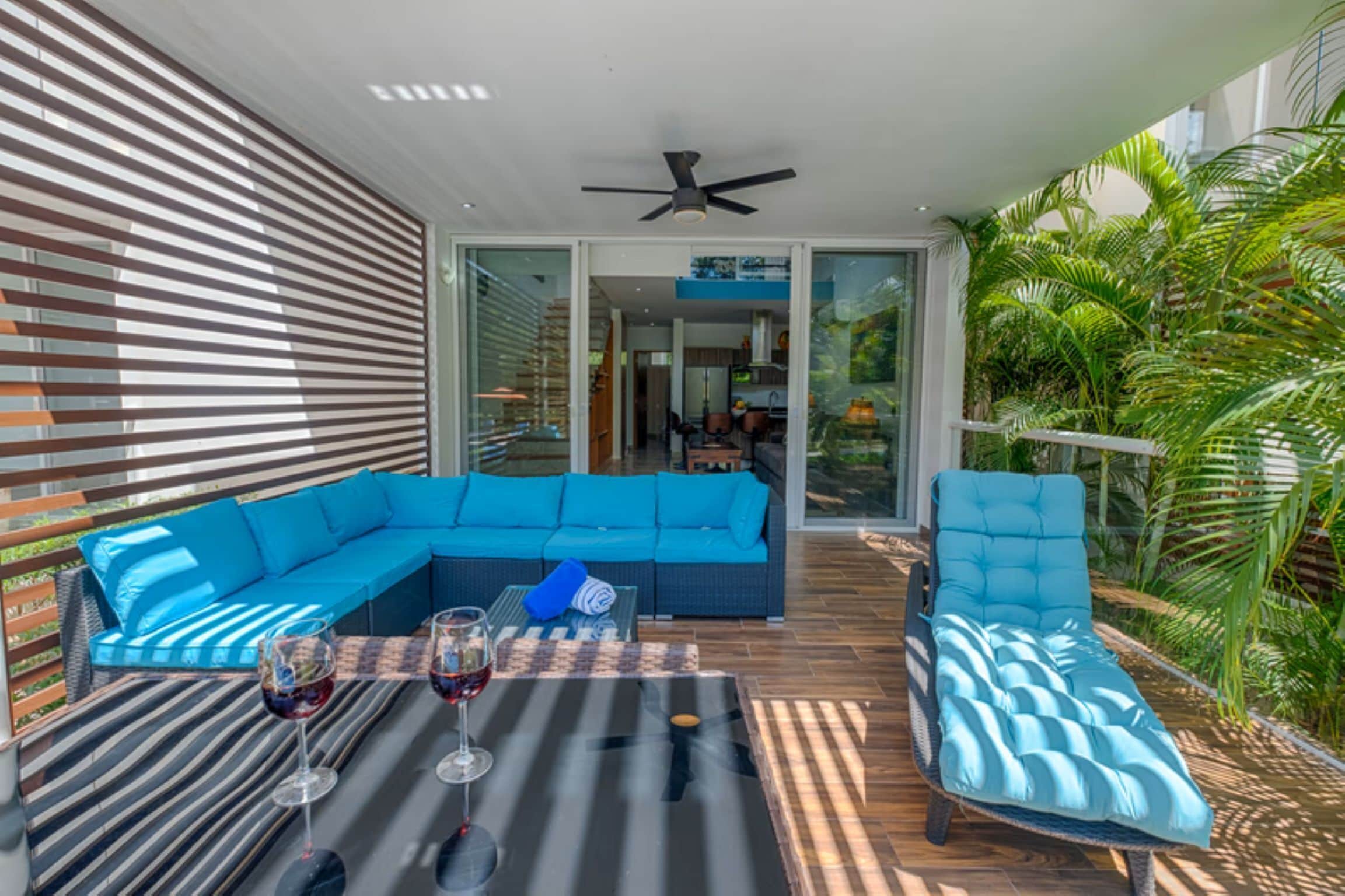 Apartamento, 2 habitaciones, balcón, vistas a la piscina | Terraza o patio