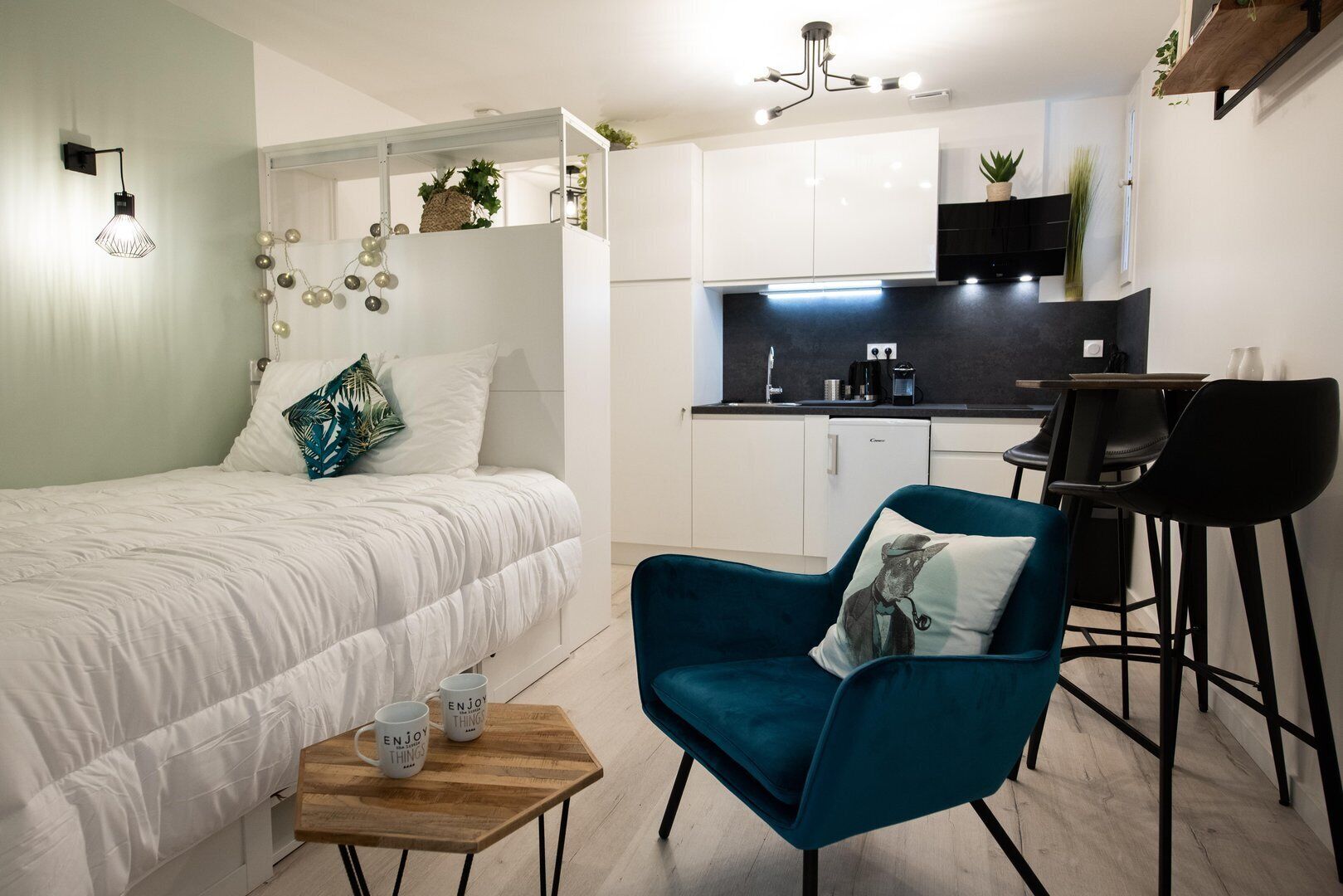 1 makuuhuone, internet, vuodevaatteet