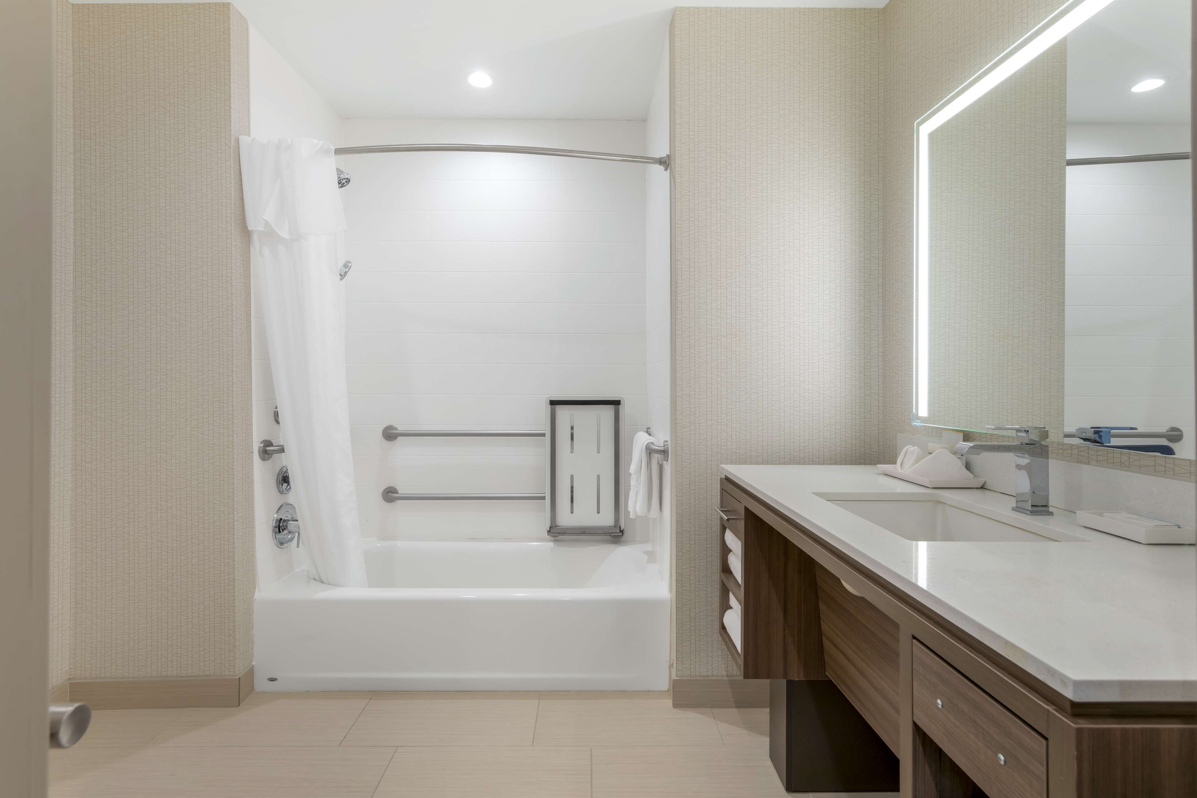 free toiletries, hair dryer, towels, soap