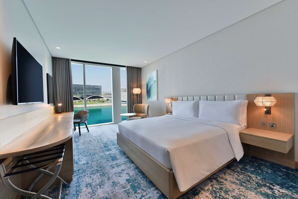 Couette en duvet, minibar, coffre-fort pour ordinateur portable, bureau