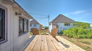 Casa, várias camas (Bungalow 2 - 1BR, Water View) | Sacada
