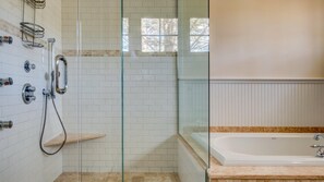 House, Multiple Beds (Traditional East Hampton Estate) | Bathroom