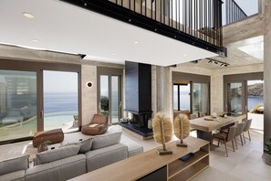 Dining - Stunning sea views, access to a private cove, hot tub! (Rethymno)