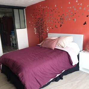 4 chambres, Wi-Fi gratuit, draps fournis