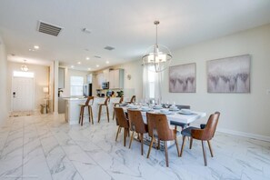 Villa, 5 Bedrooms | Private kitchen | Microwave, coffee/tea maker, toaster, blender - 5 Bed Pool With Overflowing Spa In Champions Gate! 5 Bedroom Villa by RedAwning (Davenport)