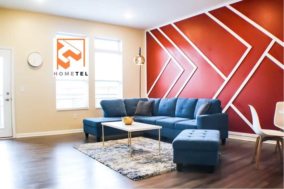 Luxury 2bd/2ba Apt 5 min to DWTN l Garage l Gym