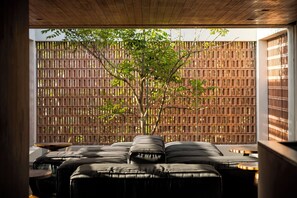 Sitzecke in der Lobby