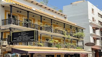 Voorkant van accommodatie