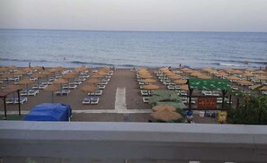 On the beach