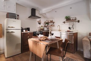 Microwave, dishwasher, espresso maker