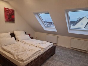 2 Schlafzimmer, Bügeleisen/Bügelbrett, kostenloses WLAN, Bettwäsche