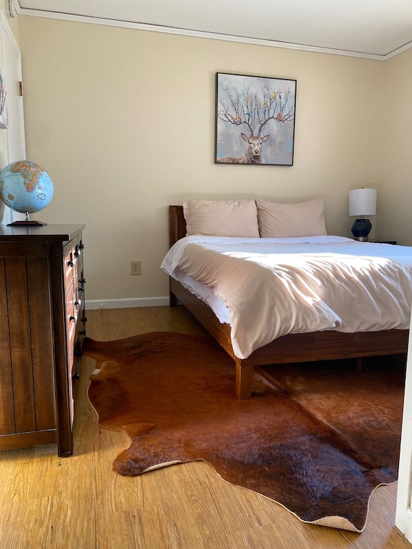 1 habitación, camas con efecto memoria, wifi y ropa de cama 