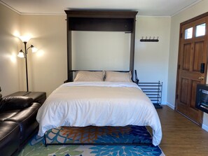 1 dormitorio, colchones viscoelásticos, wifi y ropa de cama