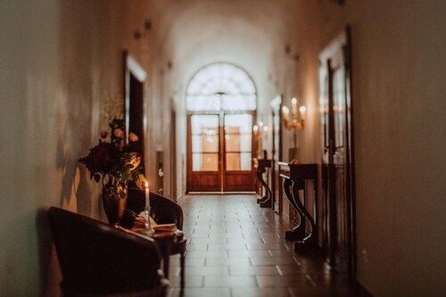 Romantic night for couple in the private chateau Villa Bork