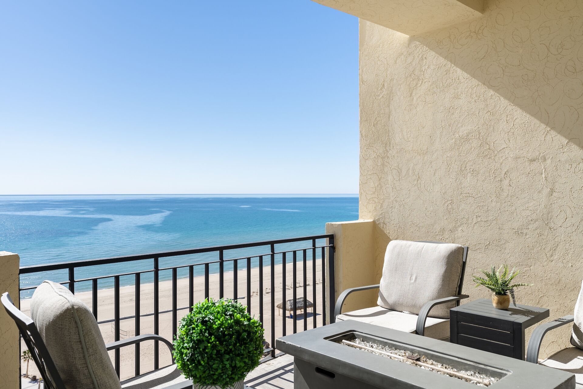 Luxury Beachfront Condo with Fully Furnished Balcony