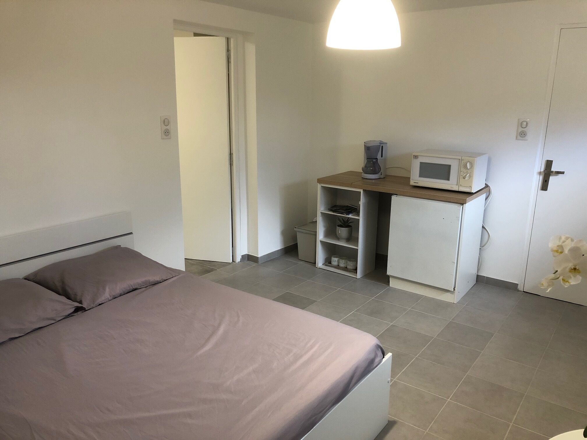 Studio Dans Villa à La Canourgue