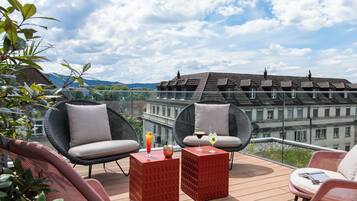 Studio – superior, flere senger, terrasse (3 Guests) | Terrasse/patio
