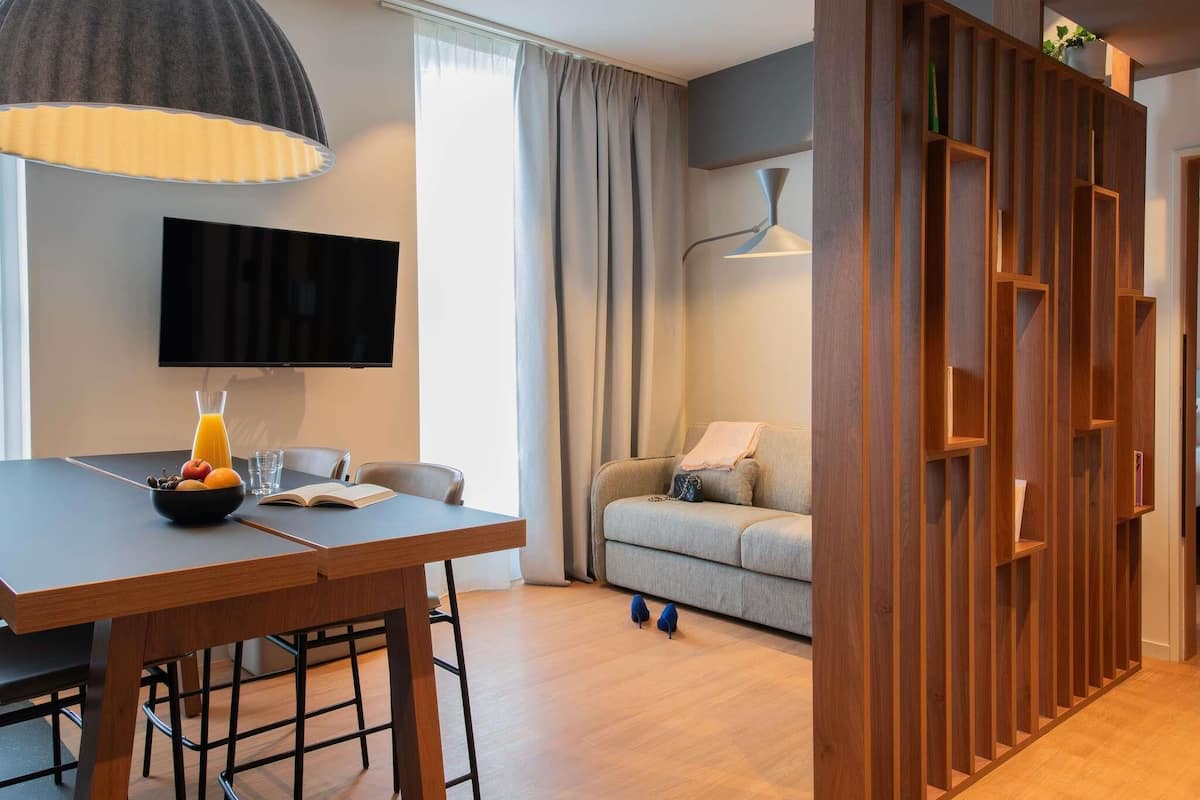 Superior Apartment, 1 Bedroom (4 People) | Premium bedding, desk, soundproofing, free cribs/infant beds