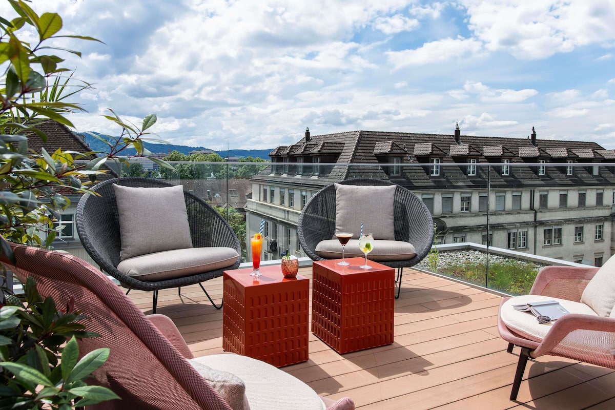 Superior Studio, Multiple Beds, Terrace (3 Guests) | Balcony view