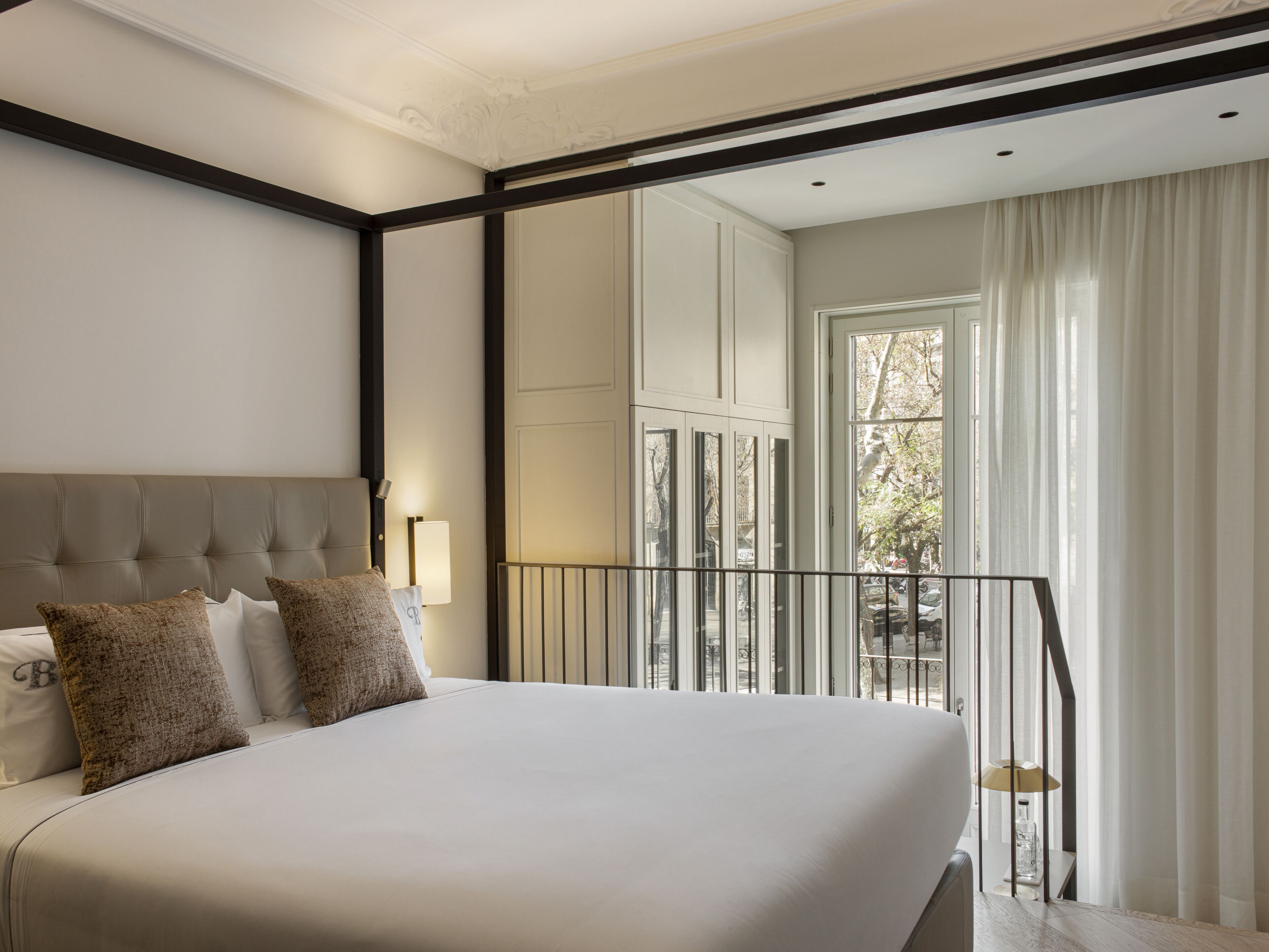 Lakens van Egyptisch katoen, luxe beddengoed