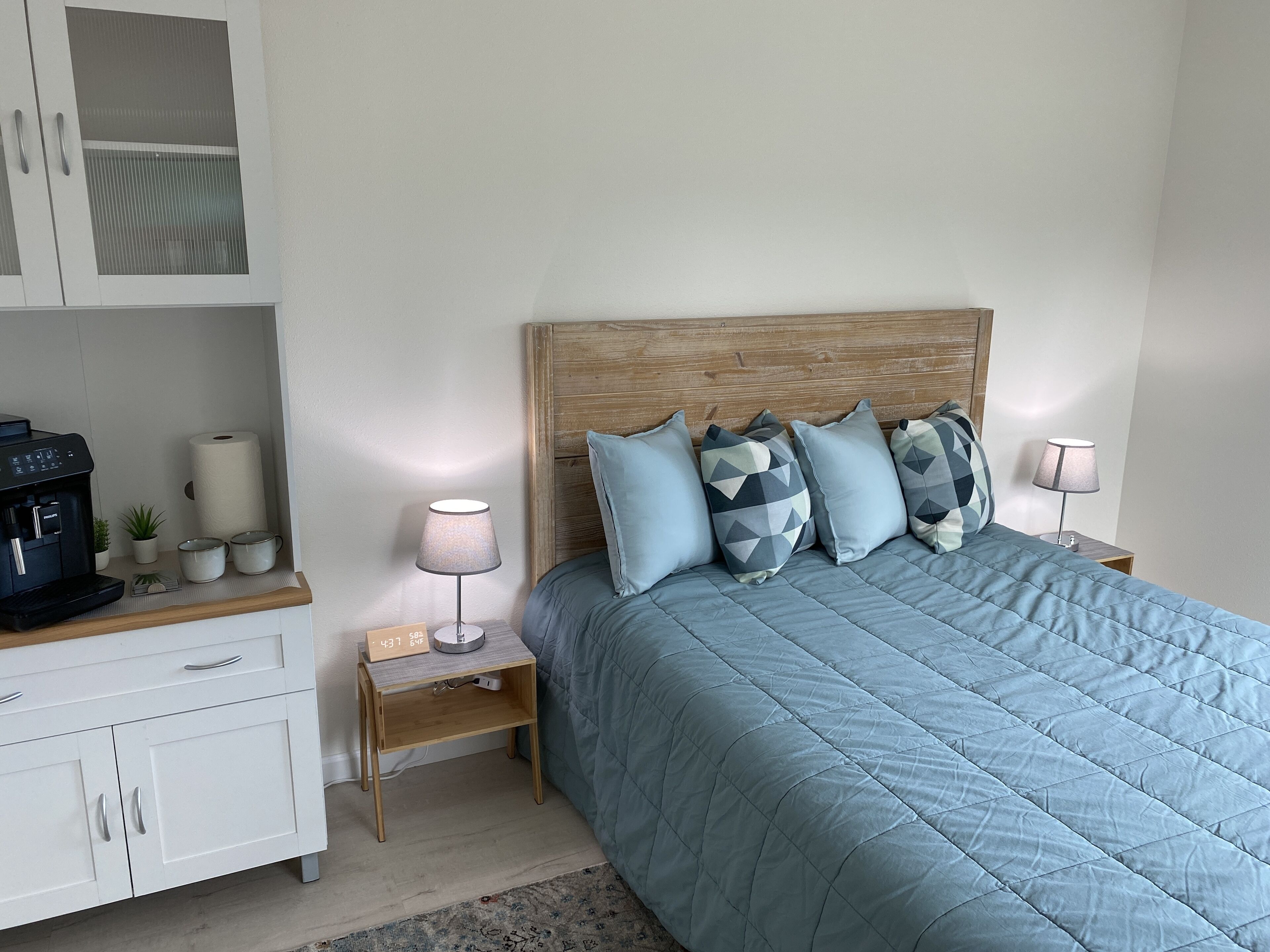 New, modern quiet private studio