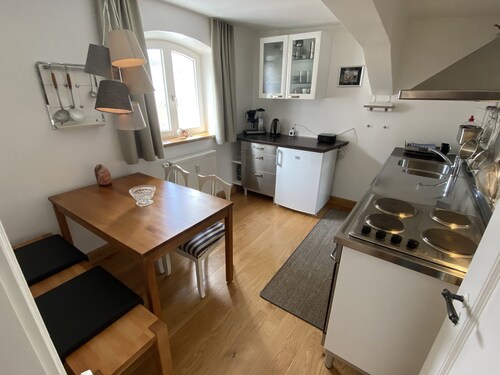 Feriensuite "burgblick" im "ferienhaus Burgcafe"