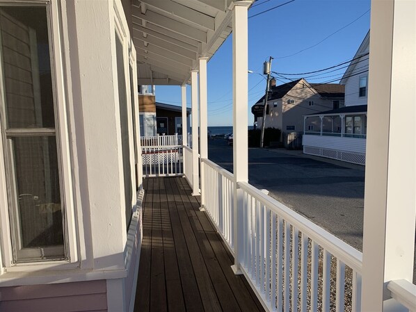Property grounds - Spacious 5 Bedroom Beach House in Old Orchard Beach is 100 feet from the beach (Old Orchard Beach)