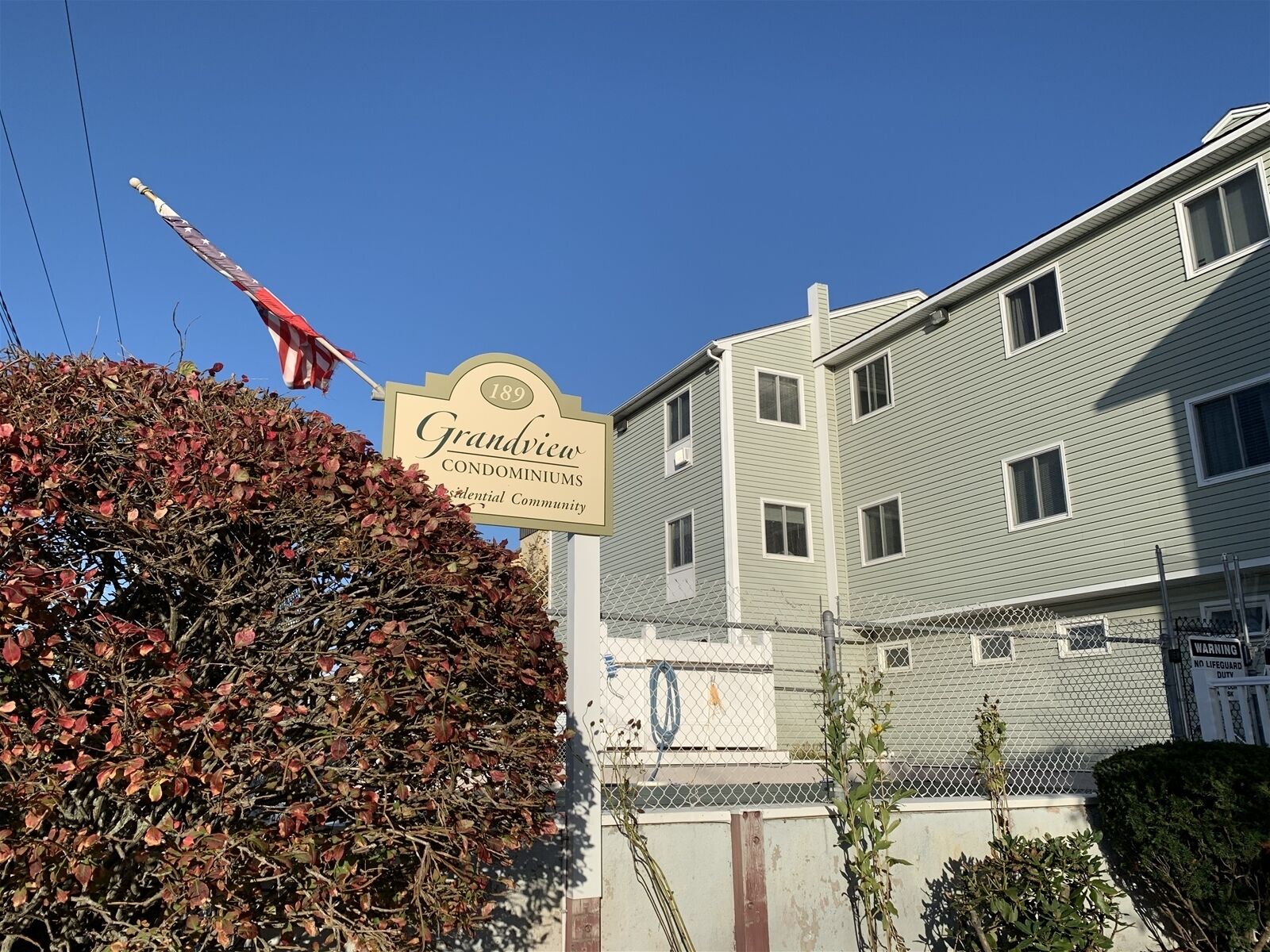 Enceinte de l’hébergement