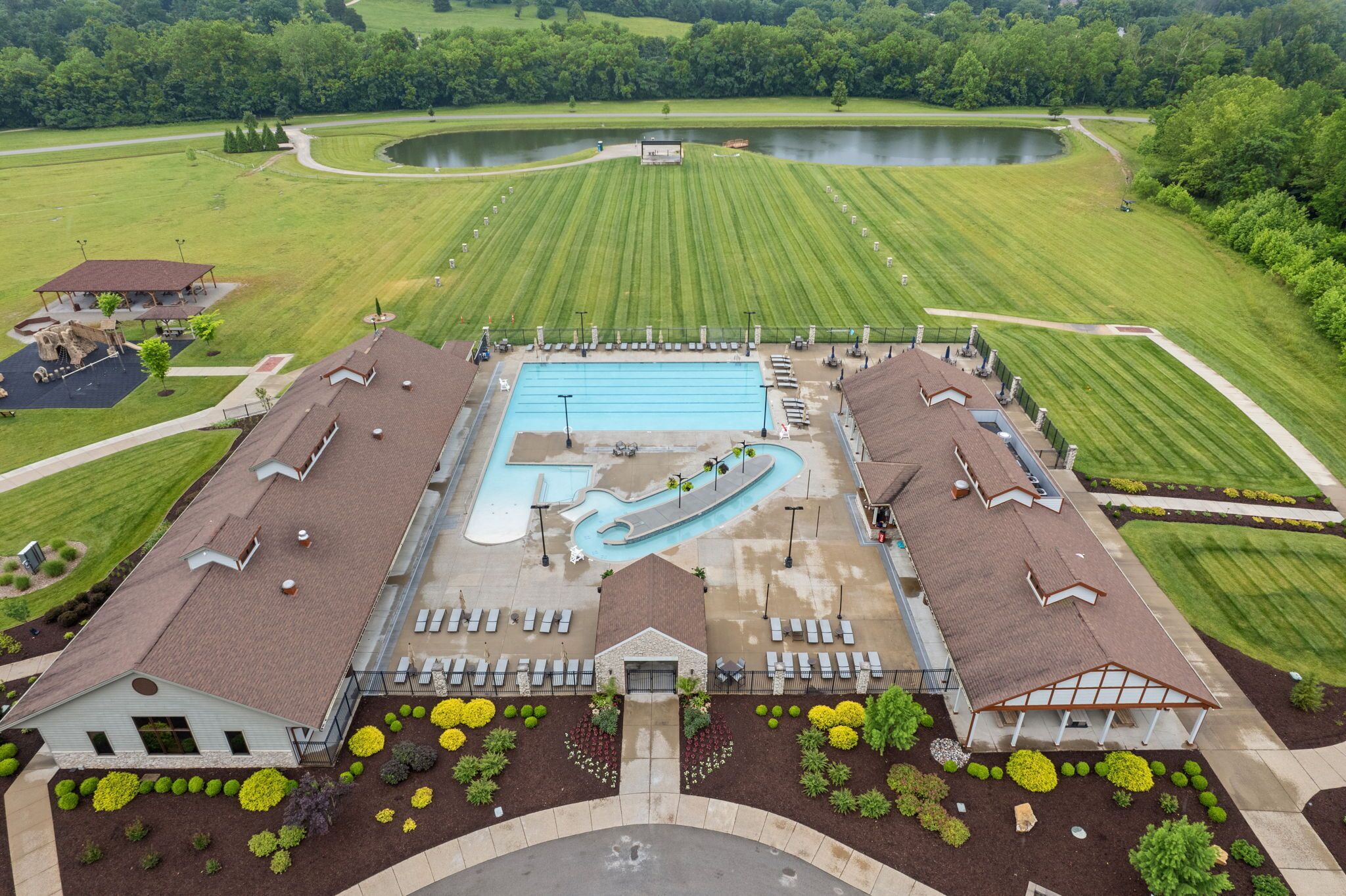 Alberca al aire libre 