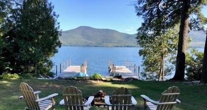 Fish Point Hideaway – Lakefront Retreat with 6 Bedrooms & 4 Baths on Lake George