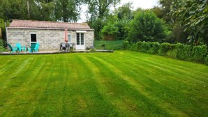 Terrace/patio - Cottage au Calme (Saint-Amand)