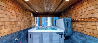 Rocky Alpine Lodge | Game Room, Mountain Views  & Hot Tub!