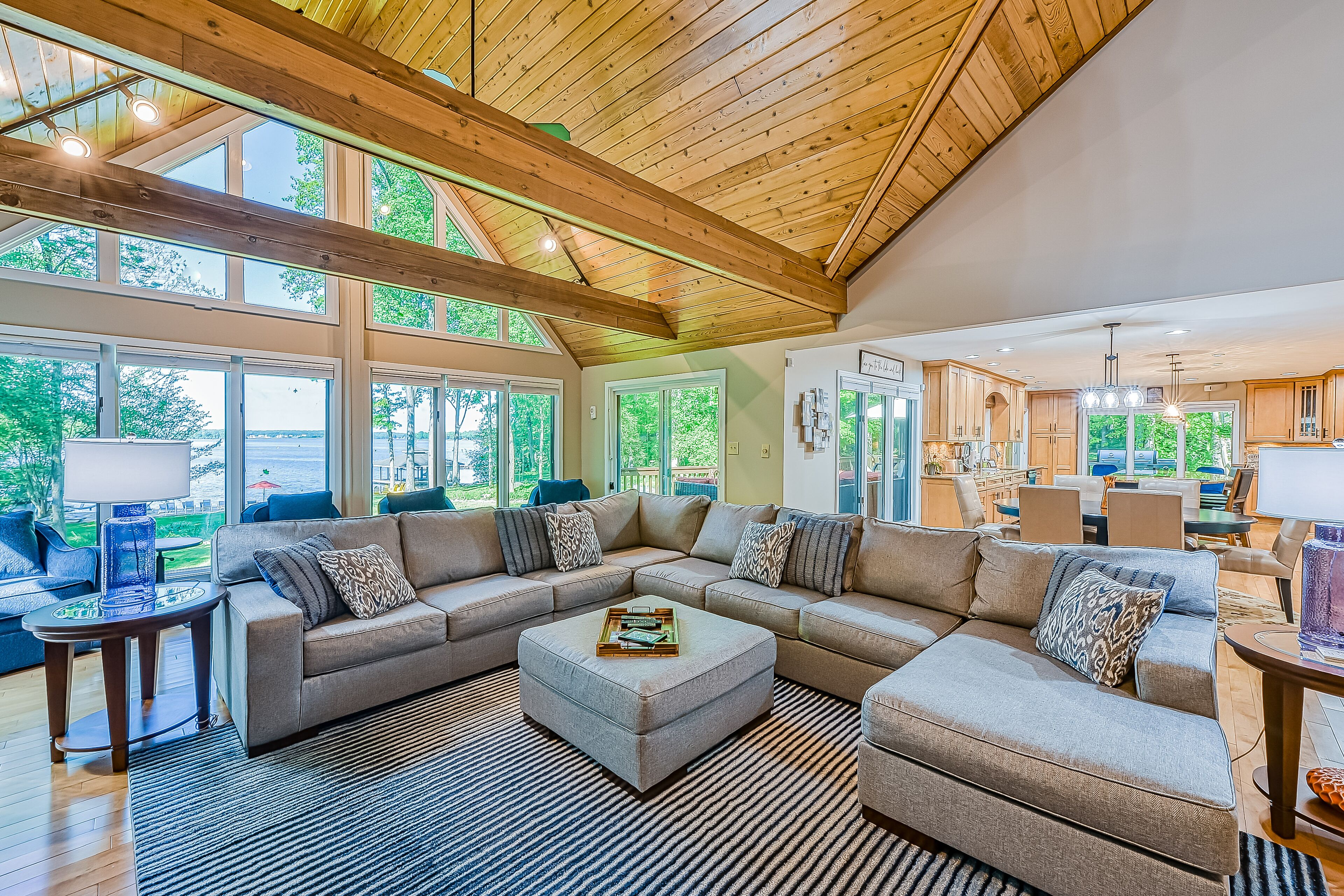 Dog-Friendly Lakefront Escape w/ Private Dock, Gazebo, Fast WiFi, & Game Room