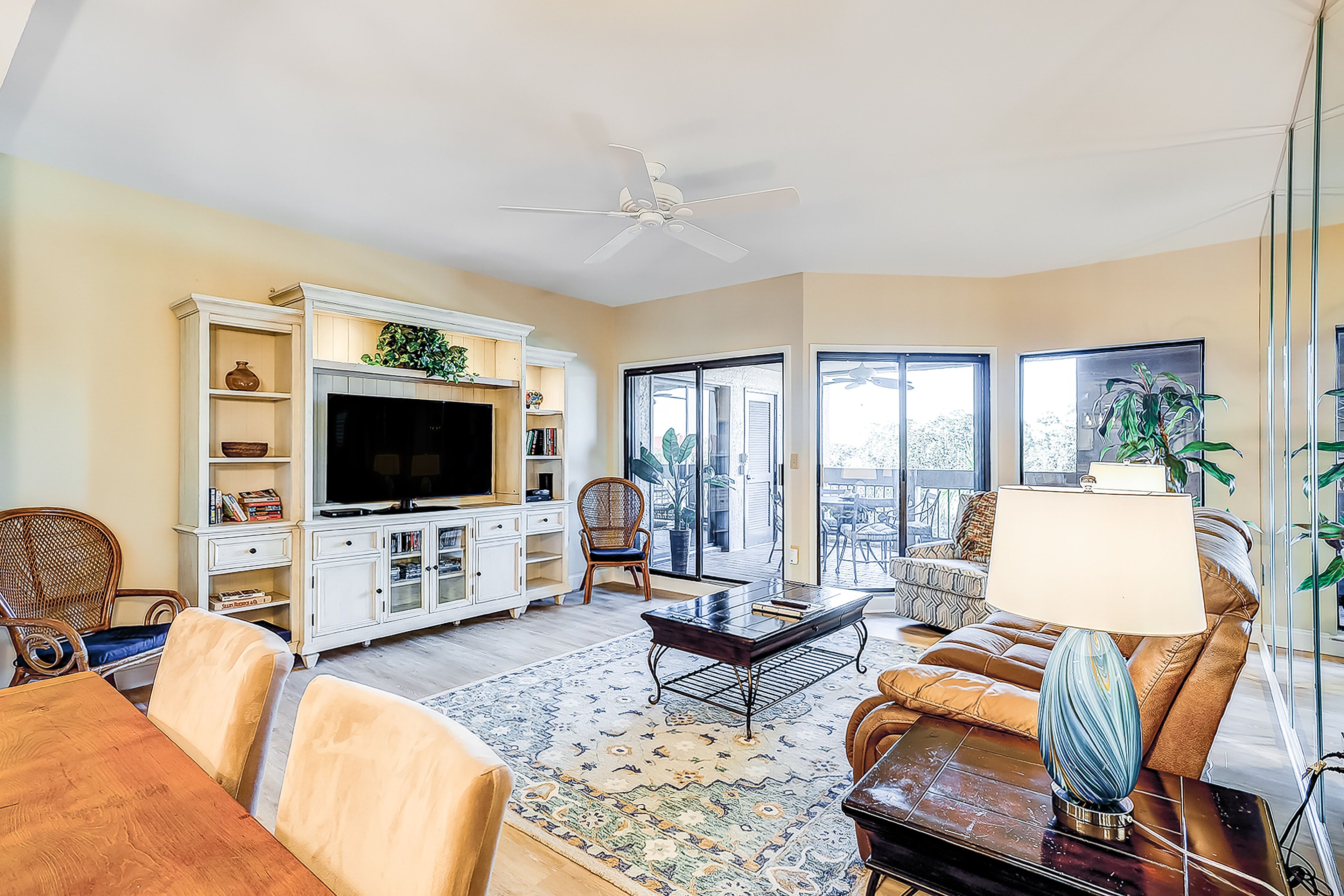 Waterfront Escape w/ a Furnished Balcony, Harbor View, Fast WiFi, & Shared Pool