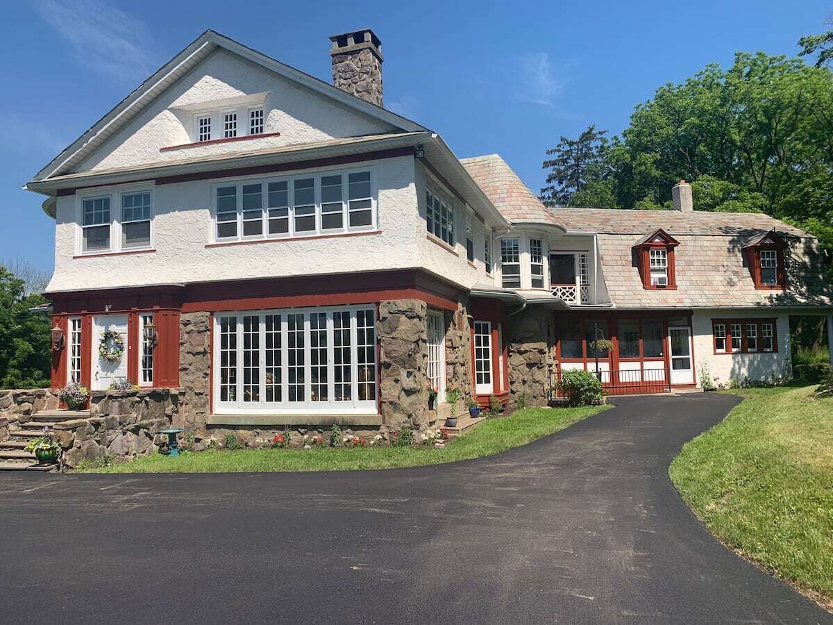 Privacy abounds at the Waverly Mansion.